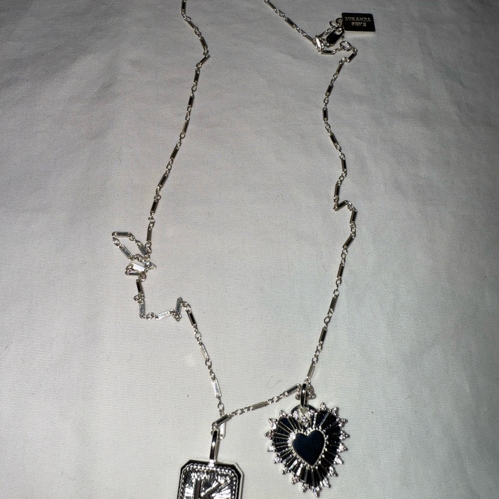 Miranda Frye Silver Chain & Charms Necklace